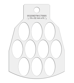 DTM Carousel Tray - 053259DTM-CT0005