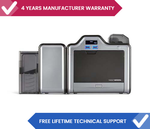 HID Fargo HDP5000e ID Card Printer & Encoder