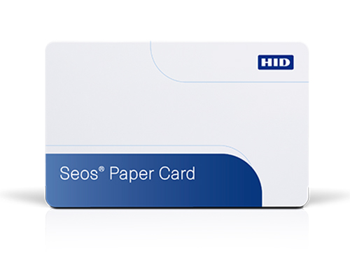 HID Technology Seos&reg; Paper-Based Card
